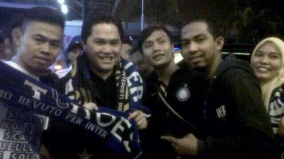FOTO - Thohir all'Inter Club 'Moratti' in Indonesia