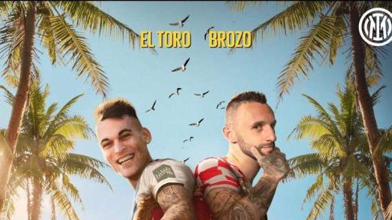 Argentina-Croazia, il messaggio dell'Inter a Lautaro e Brozovic: "Una finale per due, buona fortuna"