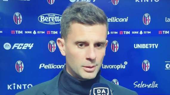 Bologna, Thiago Motta a DAZN: "Devo solo fare i complimenti all'Inter, è forte e sta meritando tutto quello che ha"