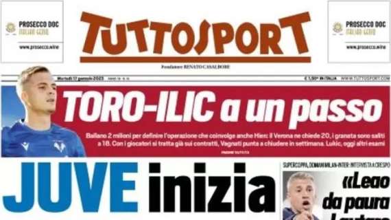 Prima TS - Crespo: "Supercoppa, la vedo così. Leao da paura, Lautaro nel cuore"