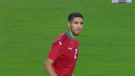 InterNazionali - Hakimi sblocca il match, il Marocco cala il poker contro la Rep. Centrafricana