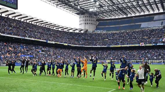 GdS - Coppa, concerto e castello: è una festa continua per l'Inter tricolore