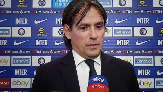 Inzaghi: "Calhanoglu e Barella hanno ancora dei problemini, ma per stasera si sono messi a disposizione"