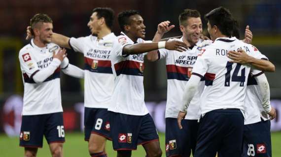 Serie A - Ciclone Genoa a Bergamo, Cagliari in B