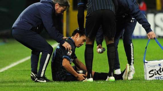 TS - Nagatomo, oggi gli esami: sospetto stiramento