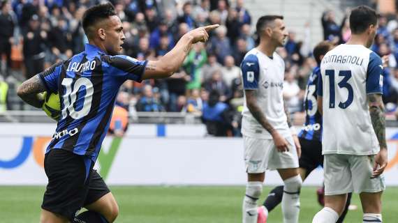 Lautaro insegue tre leggende dell'Inter e un record personale: contro la Lazio 5 gol negli ultimi sei incontri 