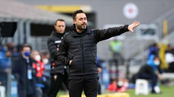 Sassuolo, De Zerbi aspetta il Benevento: "Dobbiamo essere orgogliosi dello spirito avuto contro Roma e Inter"