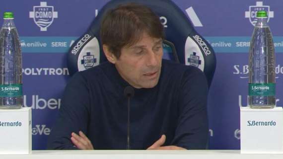 Conte in conferenza: "Non si può perdere fame così, ci stiamo mettendo pressione da soli. Ma all'Inter..."