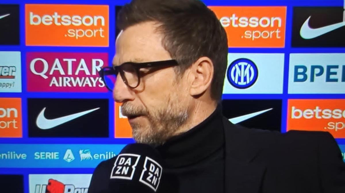 Lecce, Di Francesco a DAZN: "Grande prestazione. Nel secondo tempo è uscita fuori la forza dell'Inter"