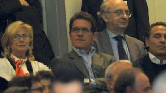 Coming back per Capello, l'Inter è quotata a 5