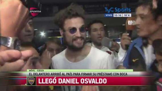 Osvaldo a Buenos Aires: "Via dall'Inter? Non tutti i mali vengono per nuocere"