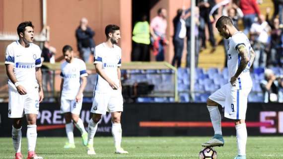 Genoa-Inter - Pioli vittima degli eventi, Icardi delude tanto. Damato il peggiore di tutti
