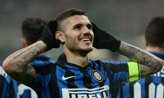 Icardi implacabile: gol al primo pallone giocato in area