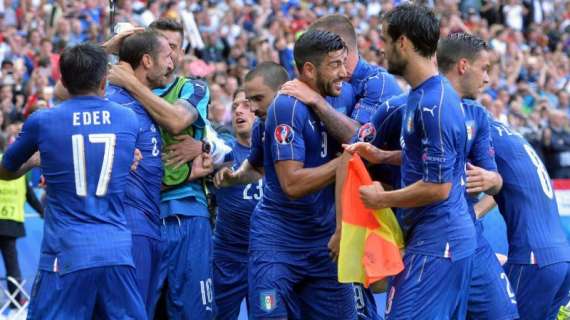 Anche l'Inter tifa per gli azzurri: "Forza da tutti noi"