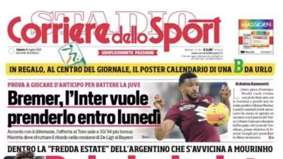 Prima CdS - Bremer, l'Inter vuole prenderlo entro lunedì