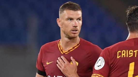 GdS - Dzeko, altro che Inter: la Roma valuta il prolungamento fino al 2023