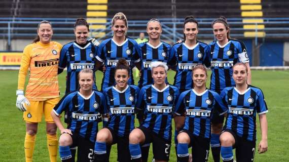 Inter Women, domani a mezzogiorno il derby d'Italia: pesa l'assenza di Merlo