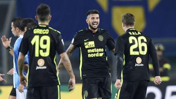 Castro replica a Pisano: 1-1 tra Chievo ed Hellas