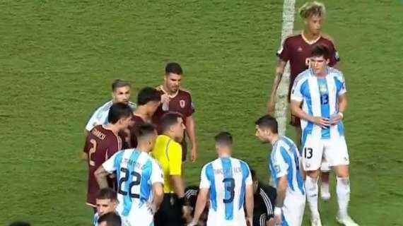 InterNazionali - Pari tra Venezuela e Argentina su un campo impraticabile. Sospiro Inter: Lautaro in campo solo pochi minuti