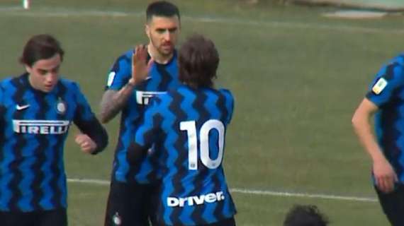 Primavera 1, prima vittoria post-lockdown per l'Inter: 3-1 al Genoa. Gol di Vecino (in campo 69'), Sangalli e Casadei