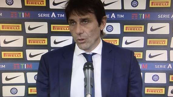 Conte in conferenza: "Eccezionale arrivare a 79 punti a 5 giornate dalla fine, stiamo spodestando un regno" 