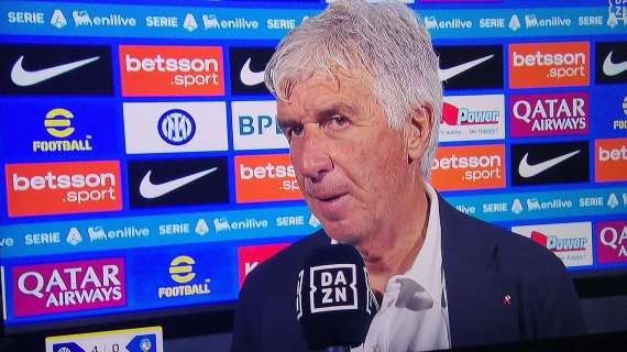 Atalanta, Gasperini non fa drammi a DAZN: "Il nostro campionato inizierà dopo la sosta, oggi numericamente in difficoltà"