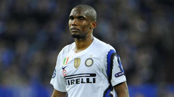 L'Inter è cauta: "Eto'o da valutare per sabato"