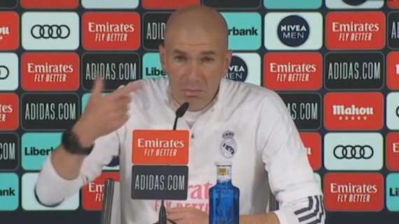 Eurorivali - Real, Zidane: "Bene a Milano, poi partita inspiegabile. È un problema di regolarità"