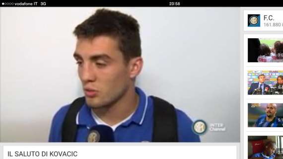Kovacic: "Grazie Inter, per sempre nel mio cuore. Il Real grande opportunità"