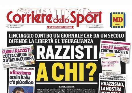 Prima CdS - Razzisti a chi? Linciaggio contro chi difende l'uguaglianza. Conte sfida Fonseca: Dzeko in panchina