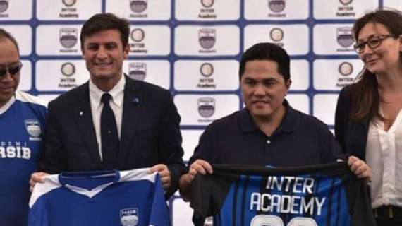 Thohir: "Sono orgoglioso che l'Inter Academy sia arrivata in Indonesia. Con 46 trofei è tra le più vincenti"