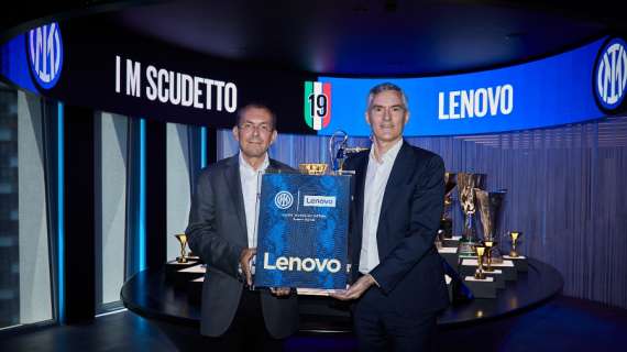 Rossi (Lenovo): "Con l'Inter è un incontro tra mentalità vincenti"