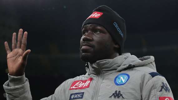 Napoli, distrazione di secondo grado al bicipite femorale per Koulibaly