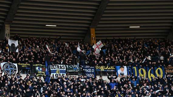 VIDEO - L'arrivo dell'Inter al Gewiss Stadium: la carica dei tifosi nerazzurri 