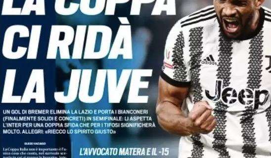 Prima TS - Coppa Italia, Juve in semifinale: lì la aspetta l'Inter 