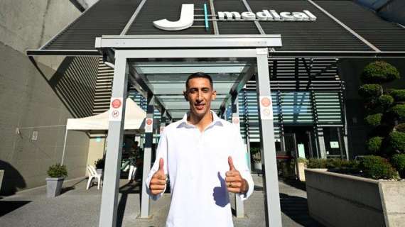 UFFICIALE - Angel Di Maria è un nuovo giocatore della Juventus: firma fino al 2023