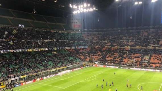 Inter-Lazio, San Siro si riempie ancora: superata quota 50mila presenti