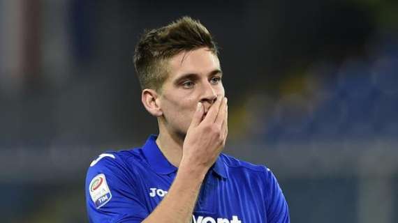 Samp, Praet ancora ai box: in dubbio per la sfida con l'Inter