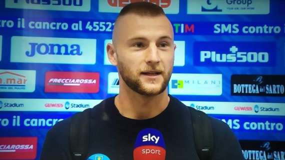 Skriniar a Sky: "Finalmente sono tornato. Una vittoria oggi può darci una spinta"