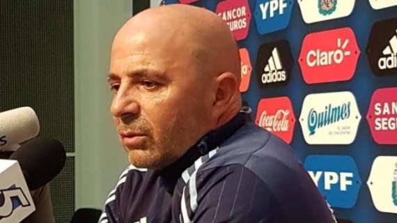 Sampaoli: "Icardi, ottimo atteggiamento. È venuto qui anche senza giocare invece di andare in vacanza"