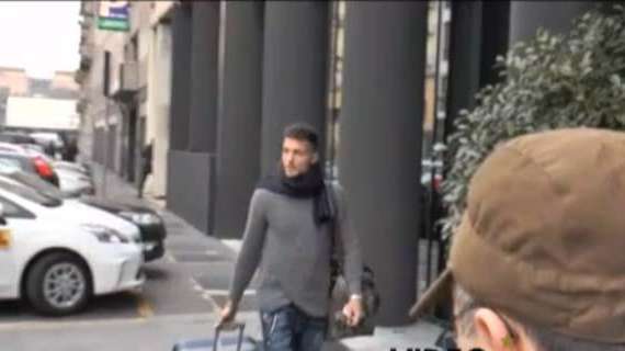 VIDEO - D'Ambrosio a Milano! L'arrivo al Melià