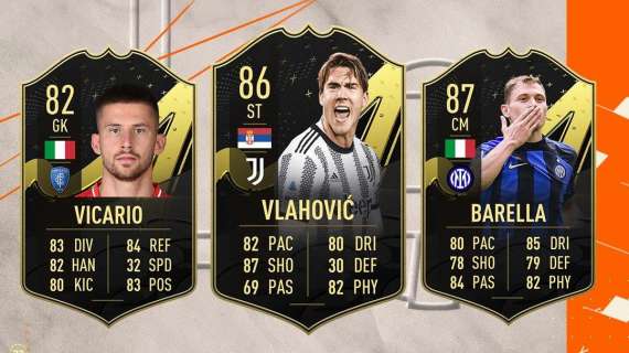 Per Barella nuovo riconoscimento... virtuale: il nerazzurro nella TOTW di FIFA23