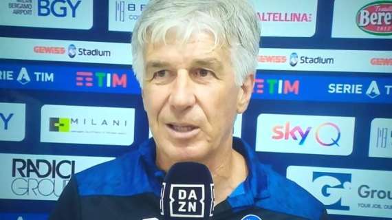 Gasperini: "L'Inter ci ha dato una bella svegliata, ci sarà utile per la Champions. Classifica giusta"