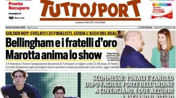 Prima TS - 'Golden Boy', svelati i finalisti: Marotta anima lo show