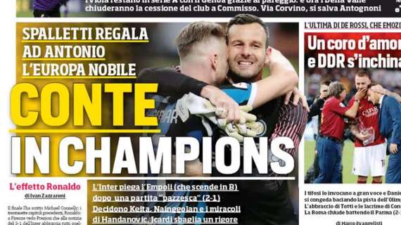 Prima CdS - Conte in Champions
