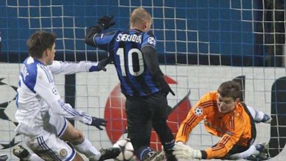 Quattro novembre 2009, l'Inter batte in rimonta la Dinamo Kiev e da il via al cammino vincente in Champions
