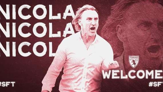 UFFICIALE - Torino, Davide Nicola è il nuovo allenatore