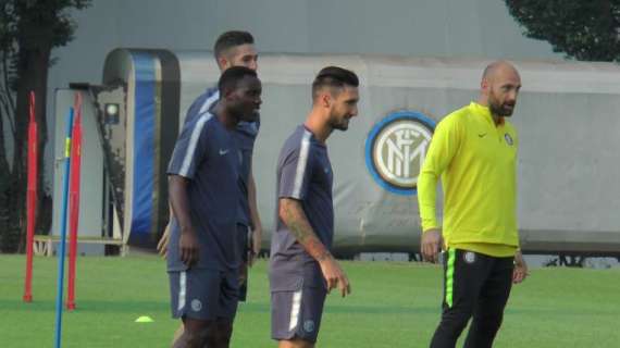 L'Inter si allena in vista del PSV: esercizi sul possesso palla, poi lavoro personalizzato