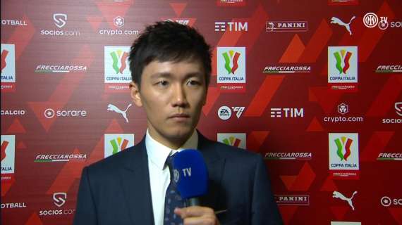 Zhang a ITV: "L'Inter ora è competitiva ovunque, era quello in cui speravo quando ho iniziato questo lavoro"