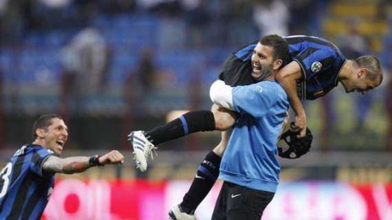 Cristian Chivu nostalgico su Twitter: "Oggi, nel 2010, il mio ritorno al gol in Inter-Atalanta 3-1"